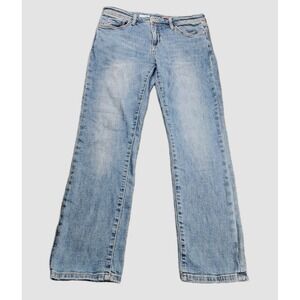 Pilcro And The Letterpress By Anthropology Slim Boyfriend Jeans Womens Sz 29